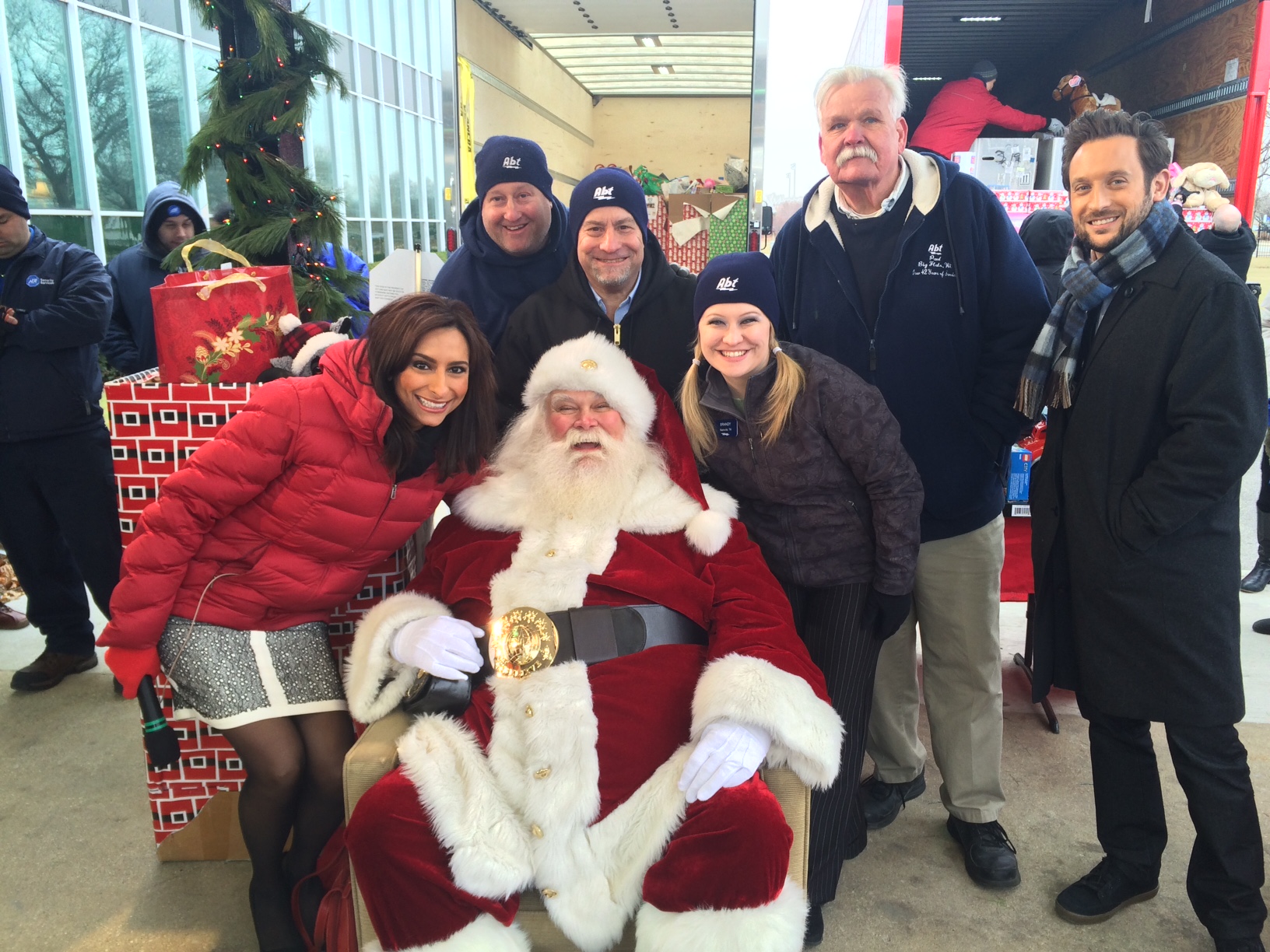 WGN Toy Drive with WGN Reporters
