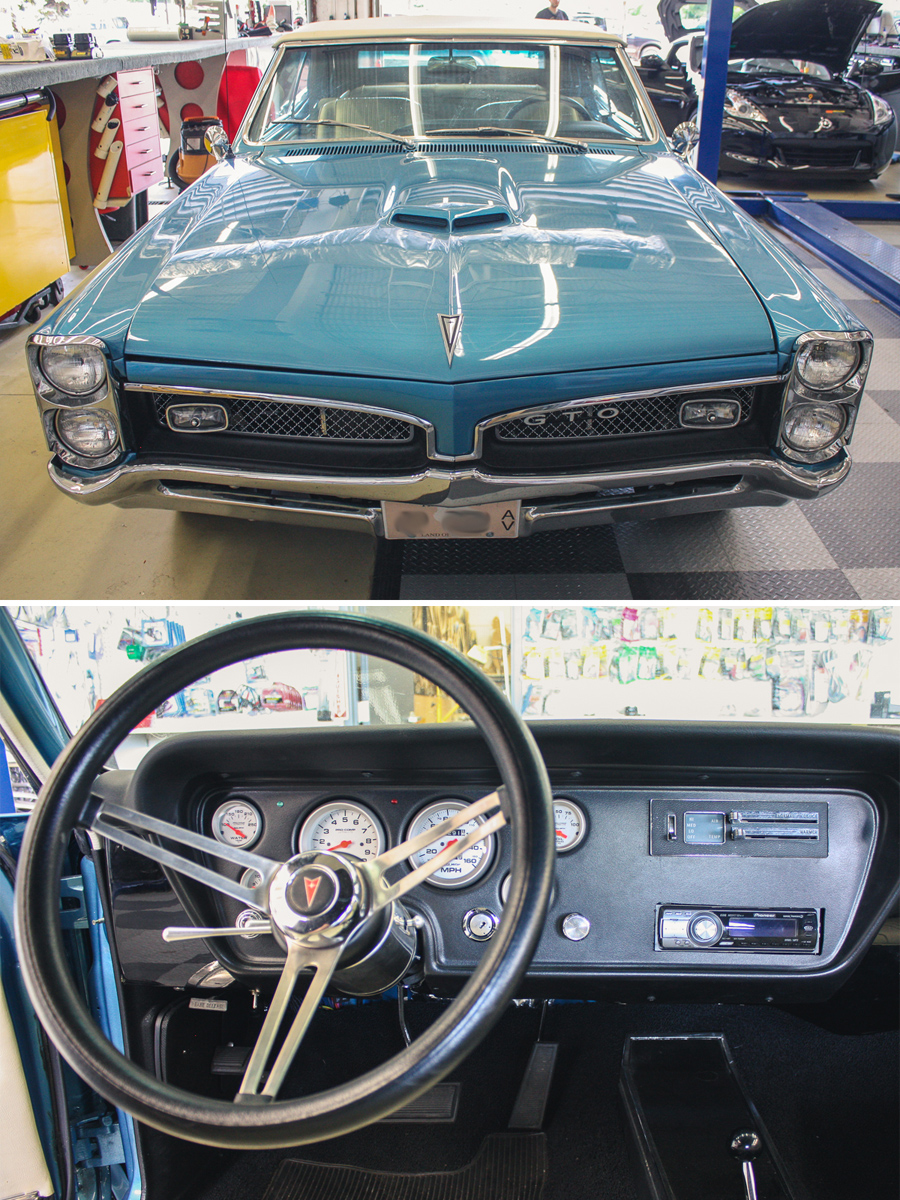 Pontiac GTO with Pioneer Headunit combo