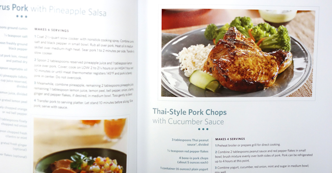 kitchenaid cookbook page