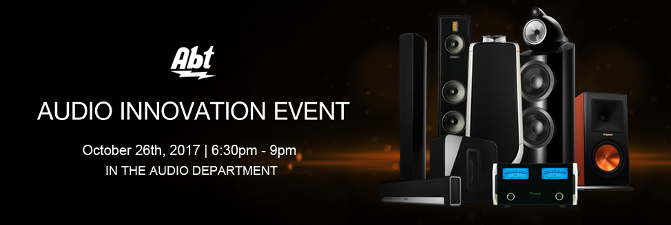Click to RSVP to Abt's Audio Innovation Event