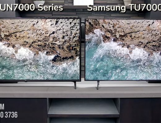 Comparison of LG UN7000 vs Samsung TU7000