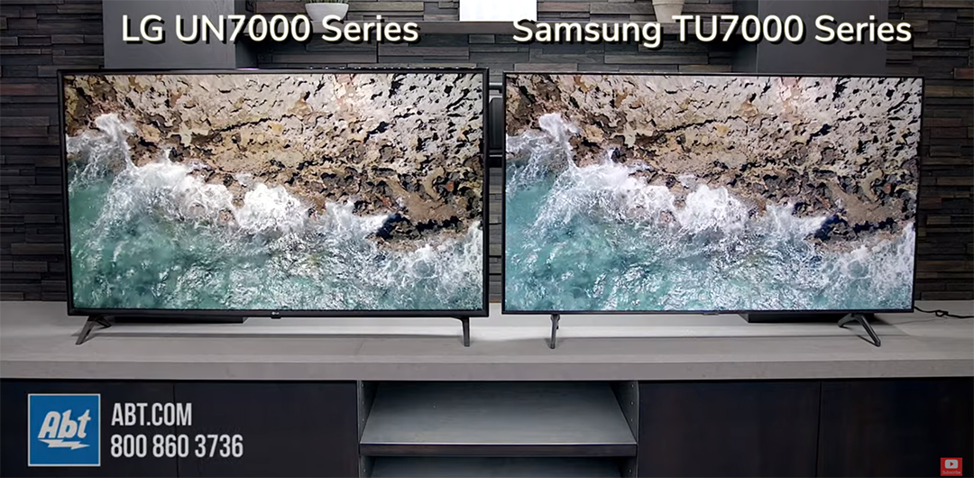 Comparison of LG UN7000 vs Samsung TU7000