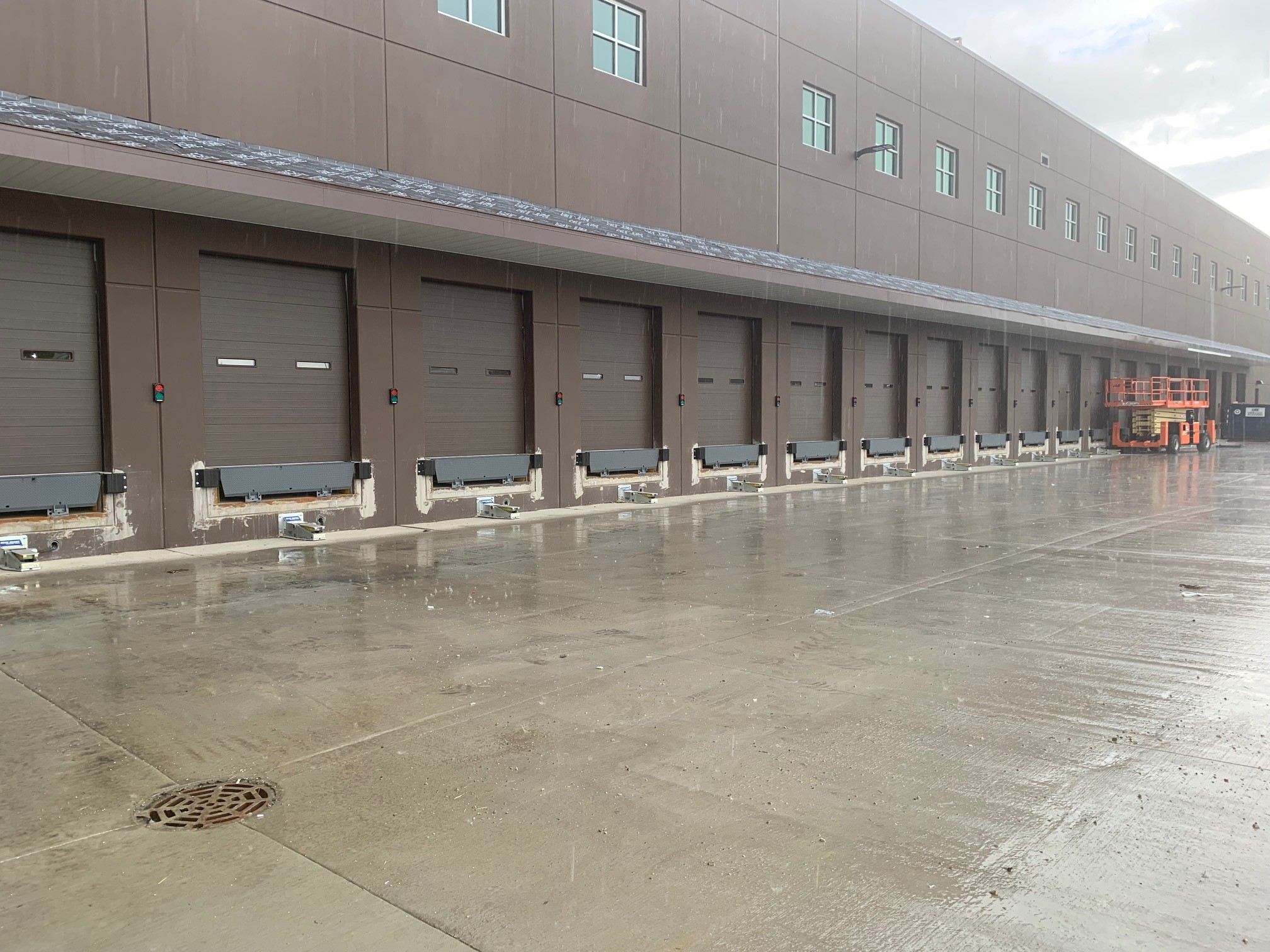 Warehouse Sectional Doors East Side