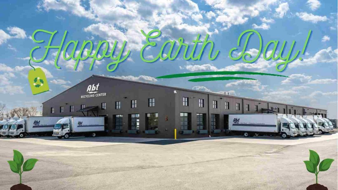Happy Earth Day banner from Abt
