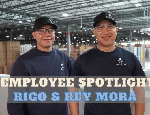 Rey and Rigo Mora in the Abt Warehouse