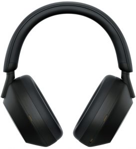 Black sony headphones