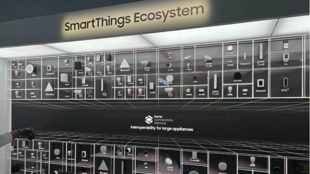 Samsung SmartThing Wall CES 2023