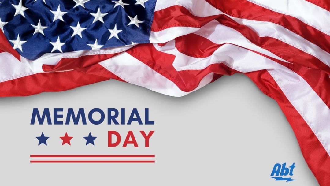 american flag with text that reads "memorial day" below it