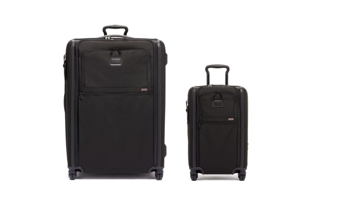 TUMI Alpha 3 Extended Trip Packing Case and TUMI Alpha 3 International Expandable Carry-On
