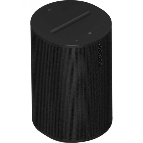 Sonos Era 100 Speaker in black with a white background