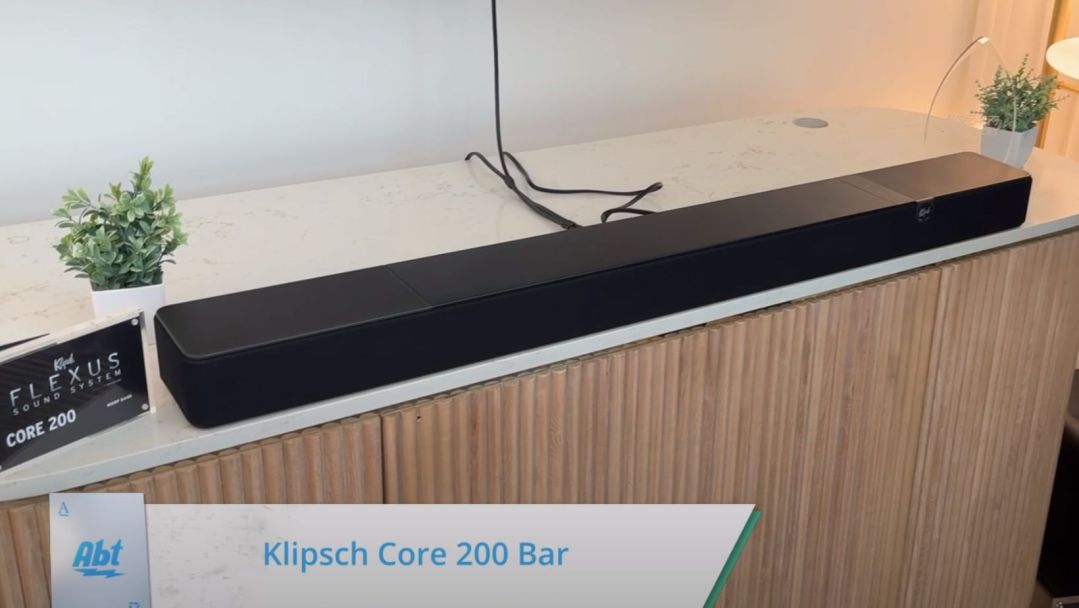 The Core 200 Soundbar from Klipsch at CES 2024