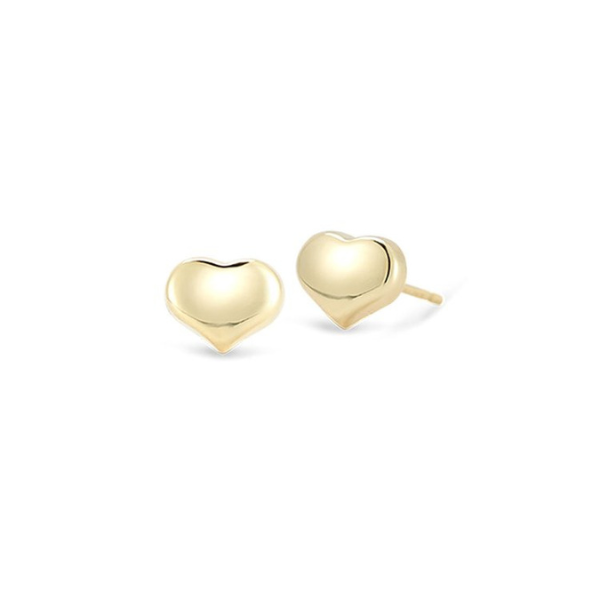 Roberto Coin 18KT Gold Heart Stud Earrings