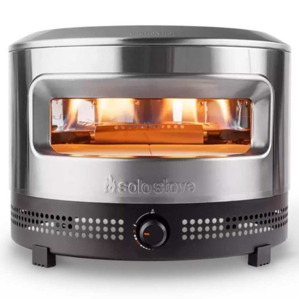 Front of the Solo Stove Pi Prime pizza oven.