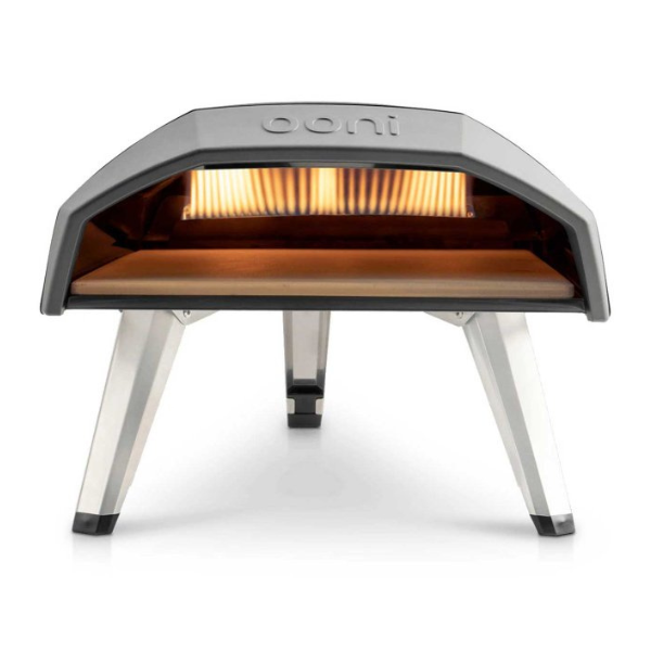 Front of the Ooni Koda 12 pizza oven.